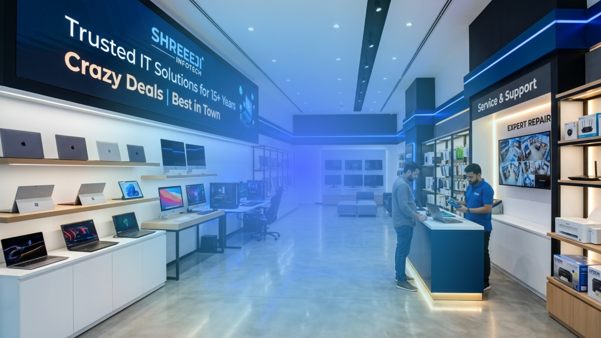 Best Computer and Laptop Store in Ahmedabad - Shreeji Infotech